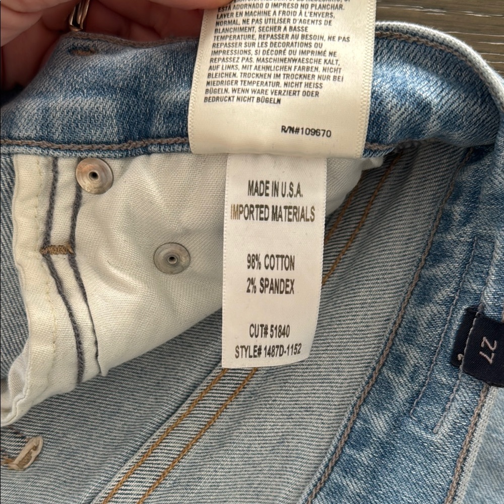 Citizens of Humanity Rocket Crop Mid Rise Skinny Jeans - Picture 6 of 7